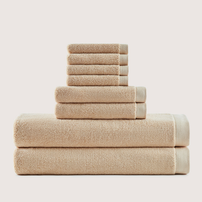 Premium Egyptisch Katoenen badmatten set 8-delig 1 + 1 Gratis