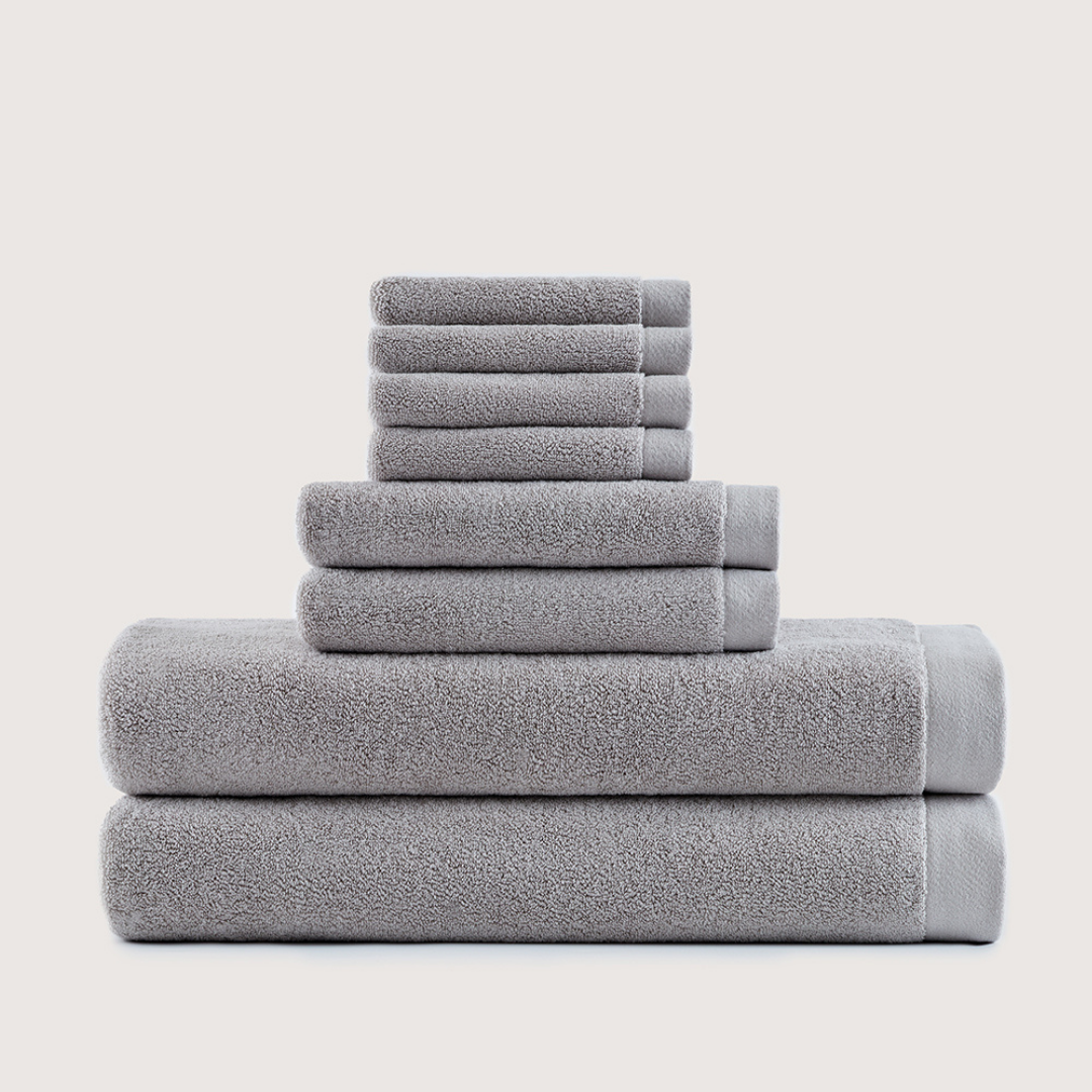 Premium Egyptisch Katoenen badmatten set 8-delig 1 + 1 Gratis