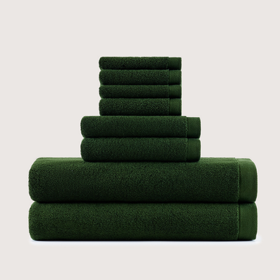 Premium Egyptisch Katoenen badlinnen set 8-delig 1 + 1 Gratis