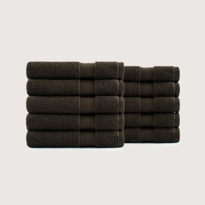 Premium Ägyptische Bettwäsche-Set, 10-teilig, 1 + 1 gratis