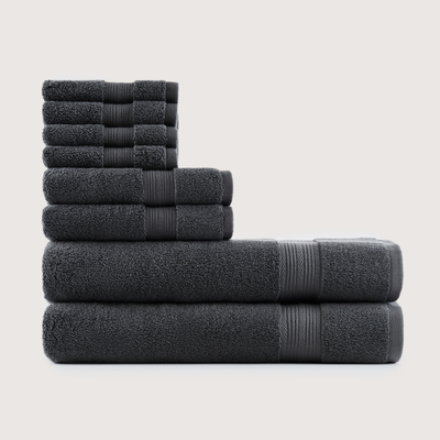 Premium Egyptisch Katoenen badmatten set 8-delig 1 + 1 Gratis