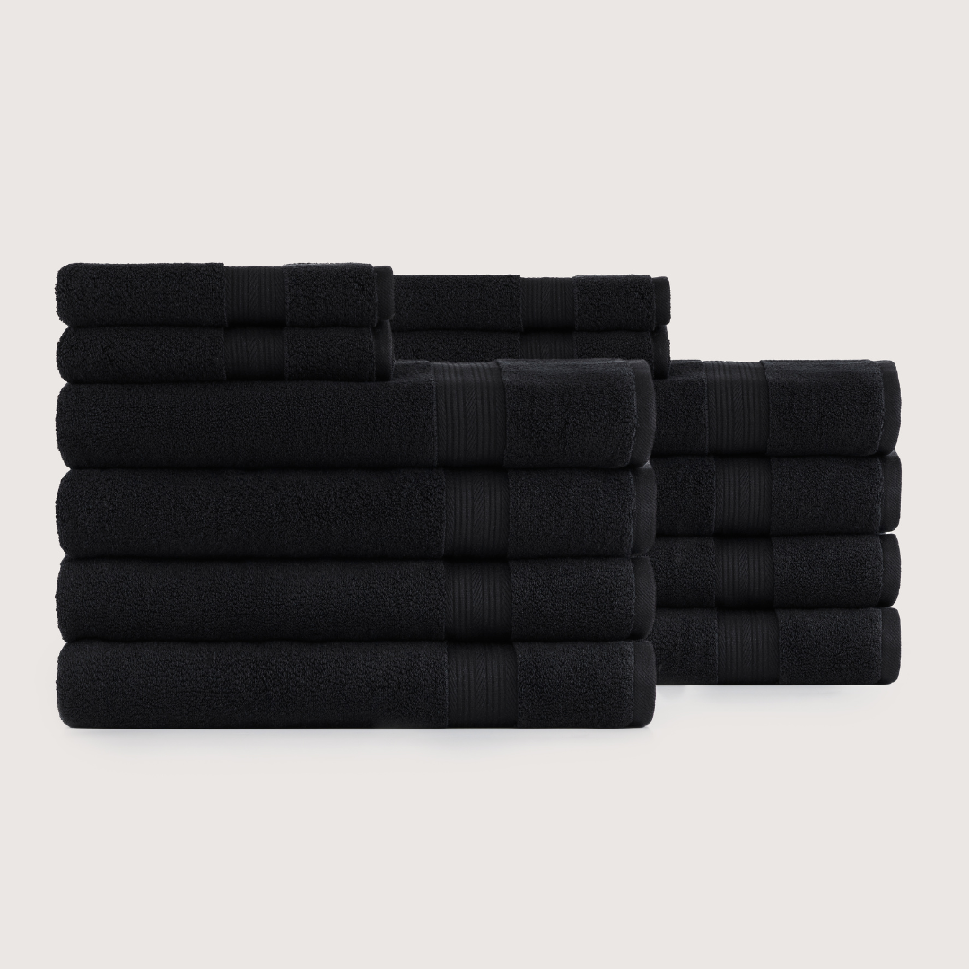 Premium Egyptian Katoenen Badmatten Set 12-delig 1 + 1 Gratis