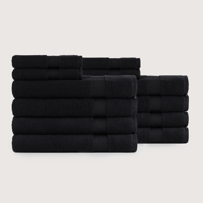 Premium Egyptisch Katoenen badmatten set 12-delig 1 + 1 Gratis