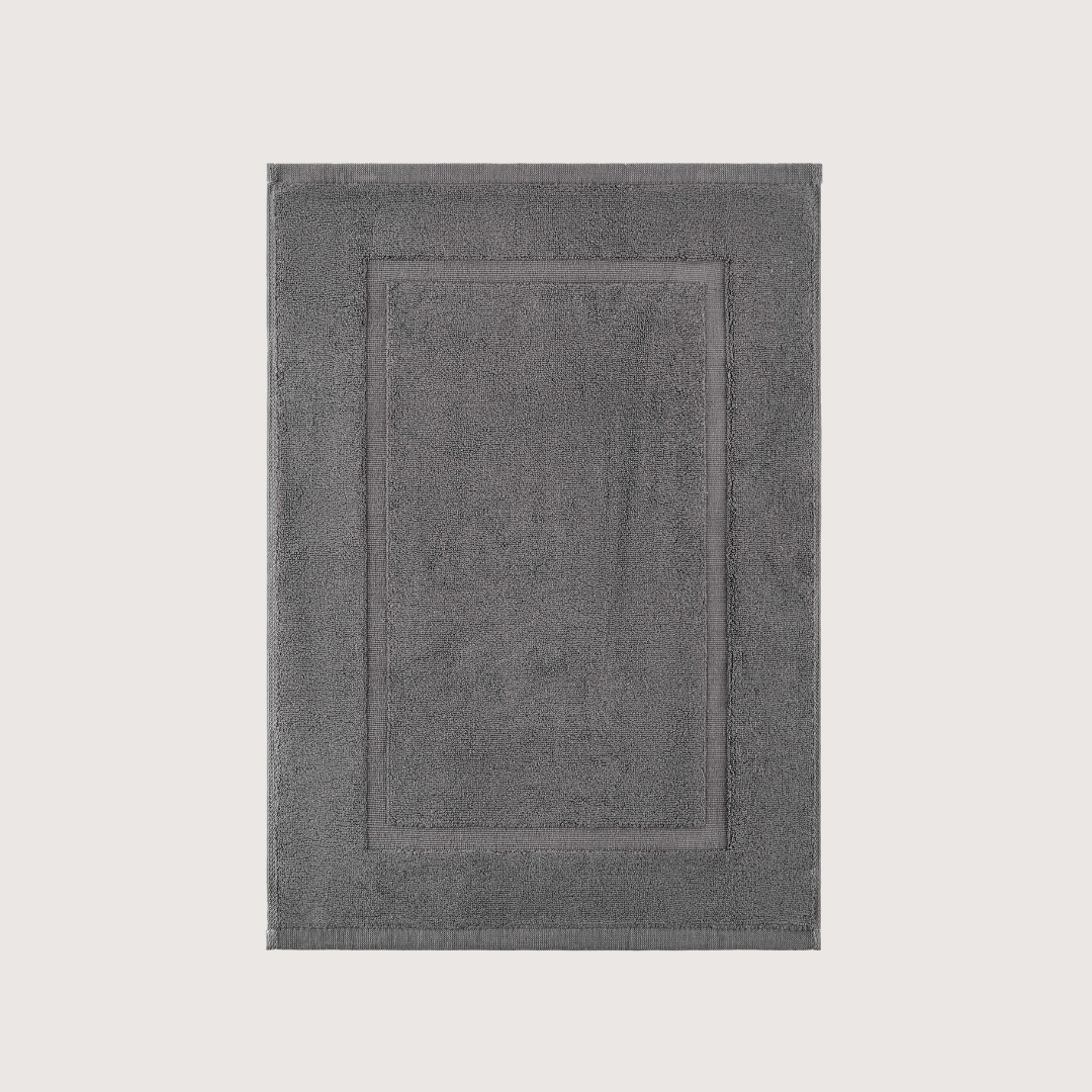 Luxe Egyptische katoenen badmat voor een natuurlijke, spa-achtige ervaring