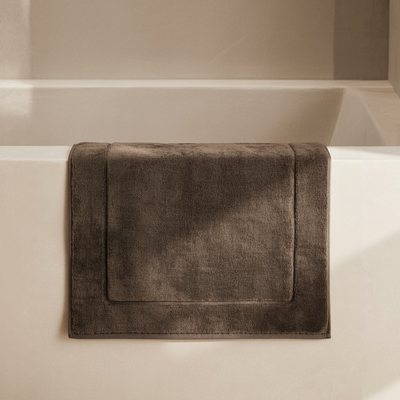 Luxe Egyptische katoenen badmat voor een natuurlijke, spa-achtige ervaring