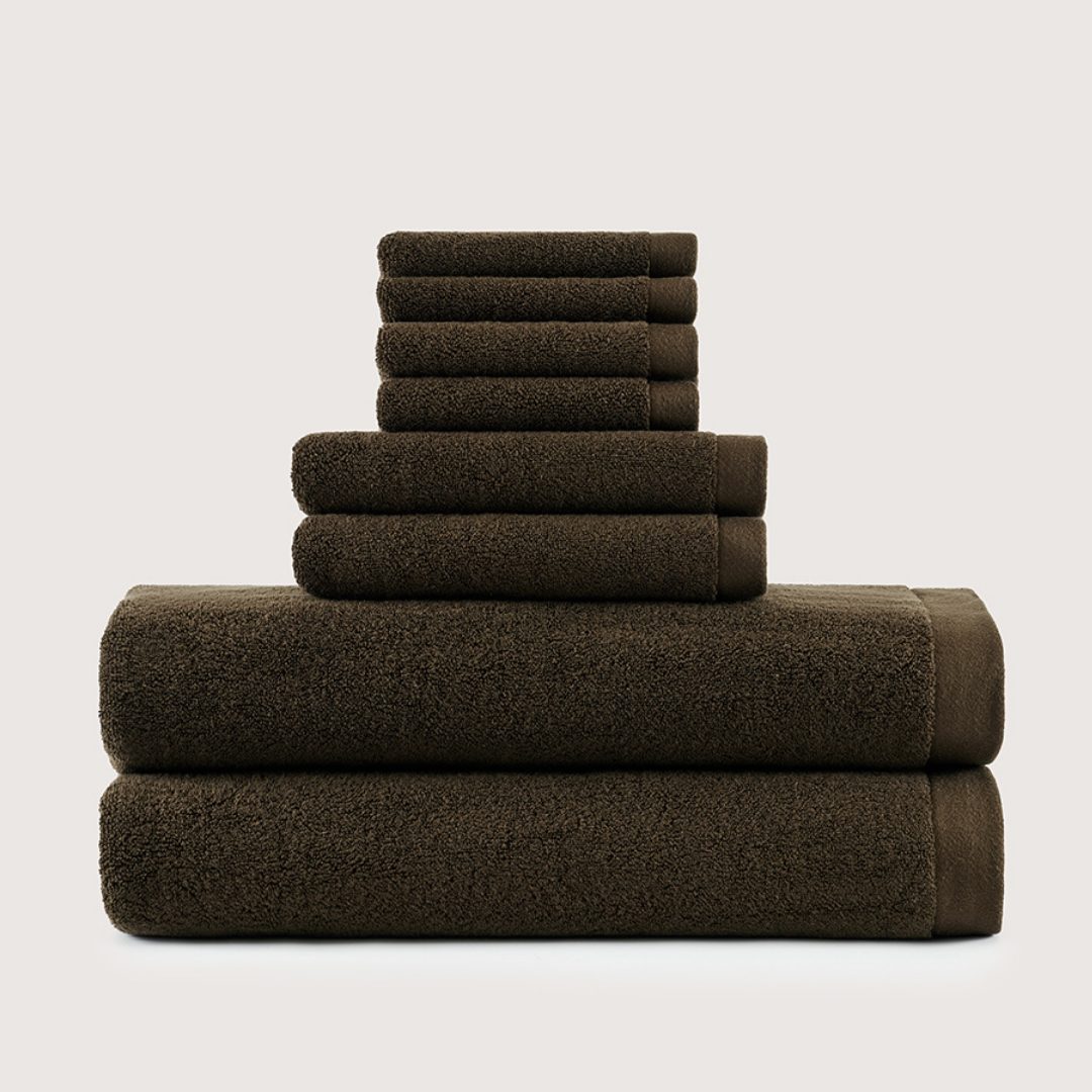 Premium Egyptisch Katoenen badmatten set 8-delig 1 + 1 Gratis