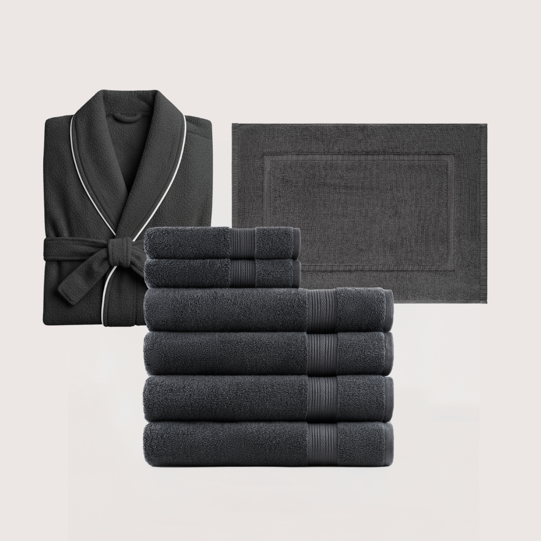 Premium Egyptian Katoenen Badmatten Set 1 + 1 Gratis