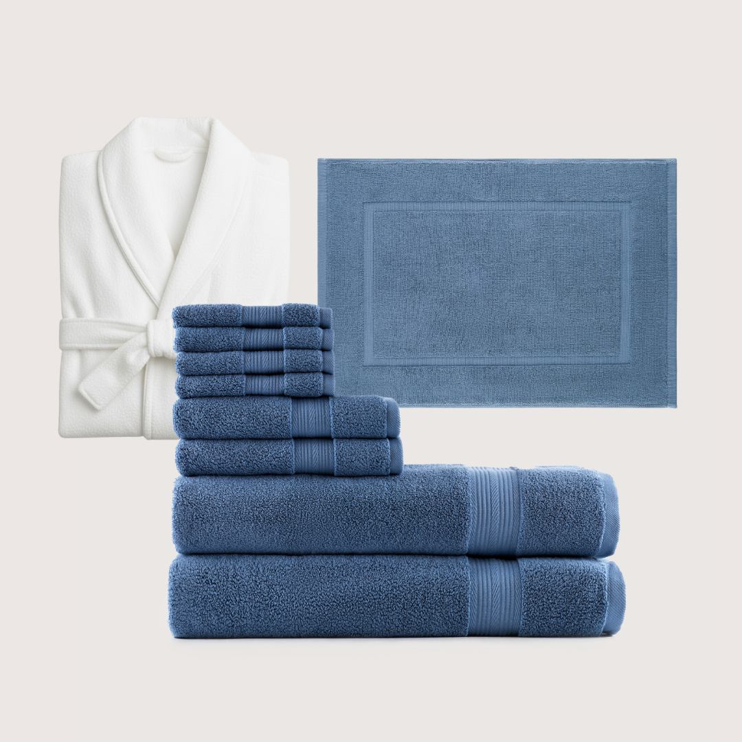 Premium Egyptisch Katoenen badmatten set 1 + 1 Gratis