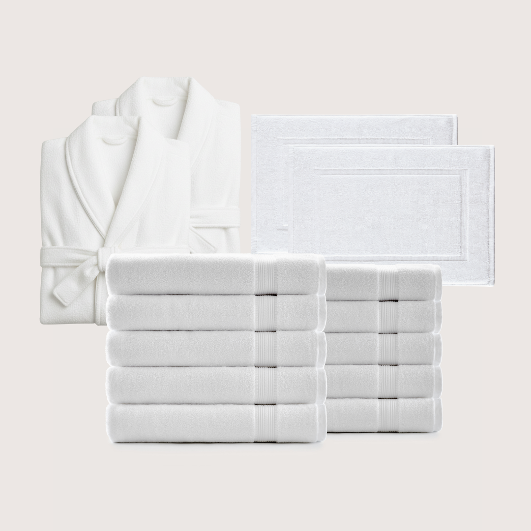 Premium Egyptian Katoenen Badmatten Set 1 + 1 Gratis