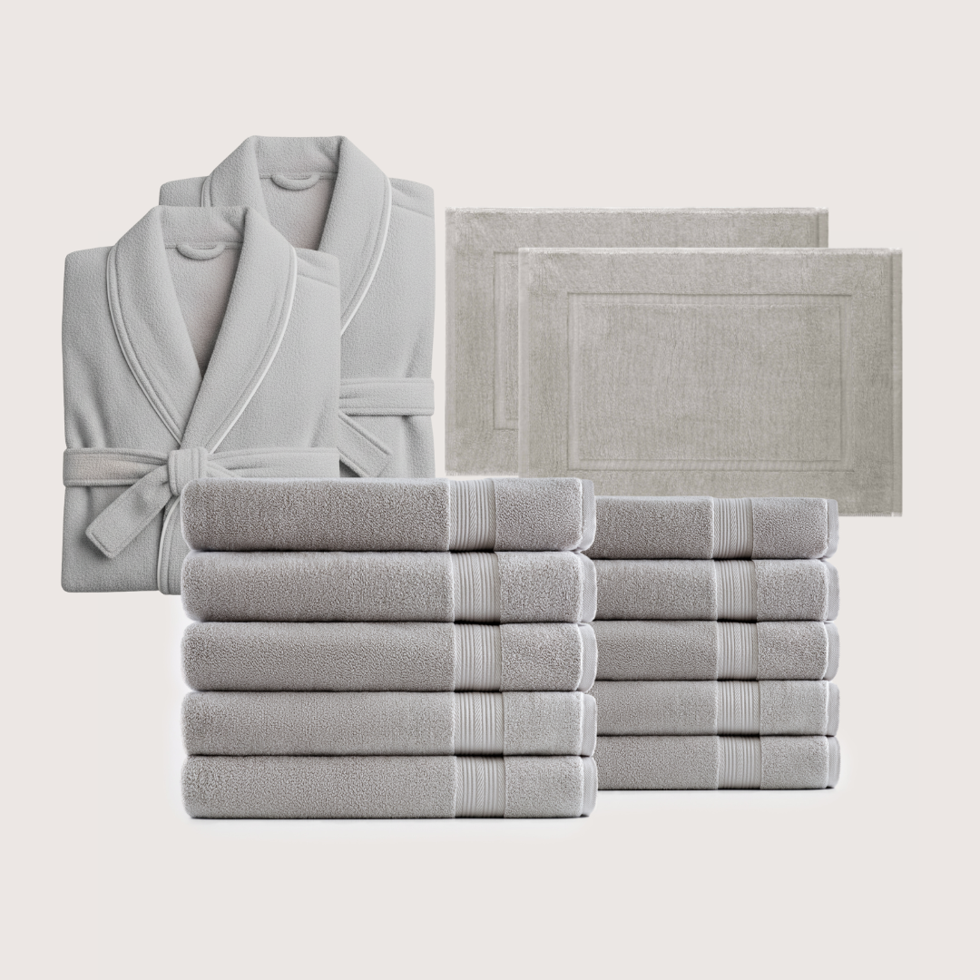 Premium Egyptian Katoenen Badmatten Set 1 + 1 Gratis