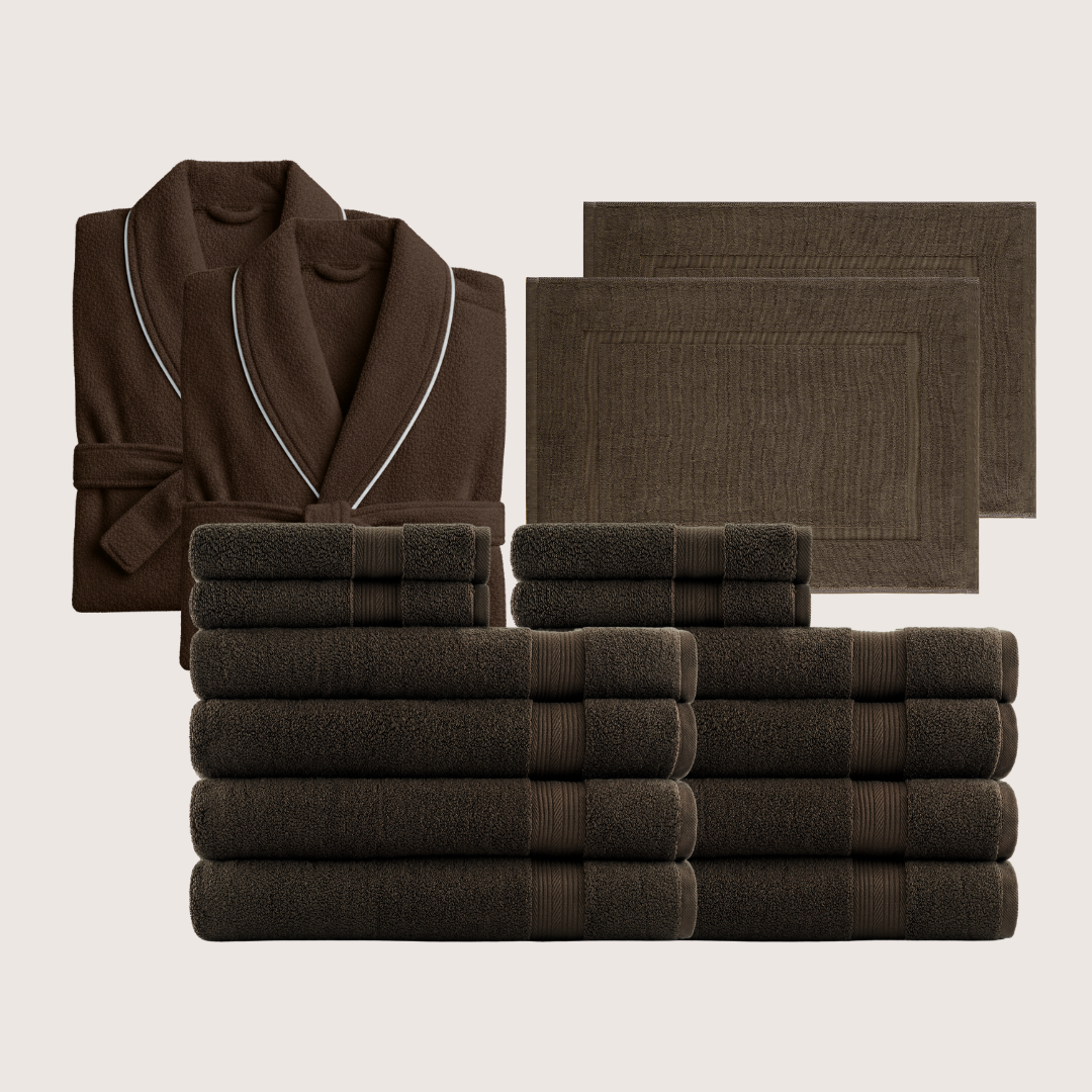 Premium Egyptian Katoenen Badmatten Set 1 + 1 Gratis